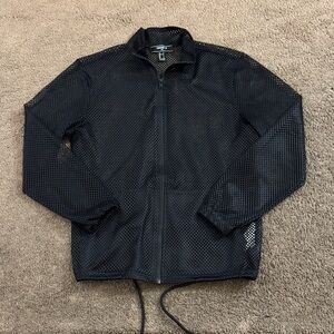 Forever 21 Black Mesh Jacket